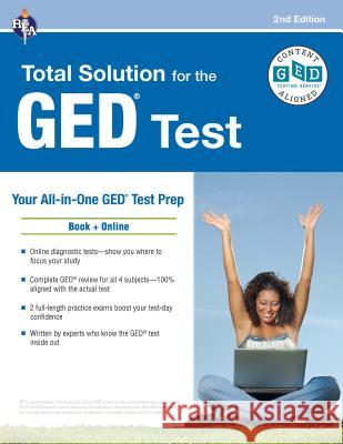 GED Total Solution, for the 2023 GED Test, 2nd Edition Callihan, Laurie 9780738612171 Research & Education Association - książka