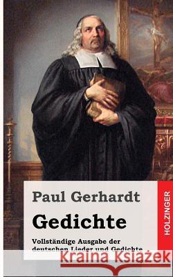 Gedichte Paul Gerhardt 9781482399585 Createspace - książka