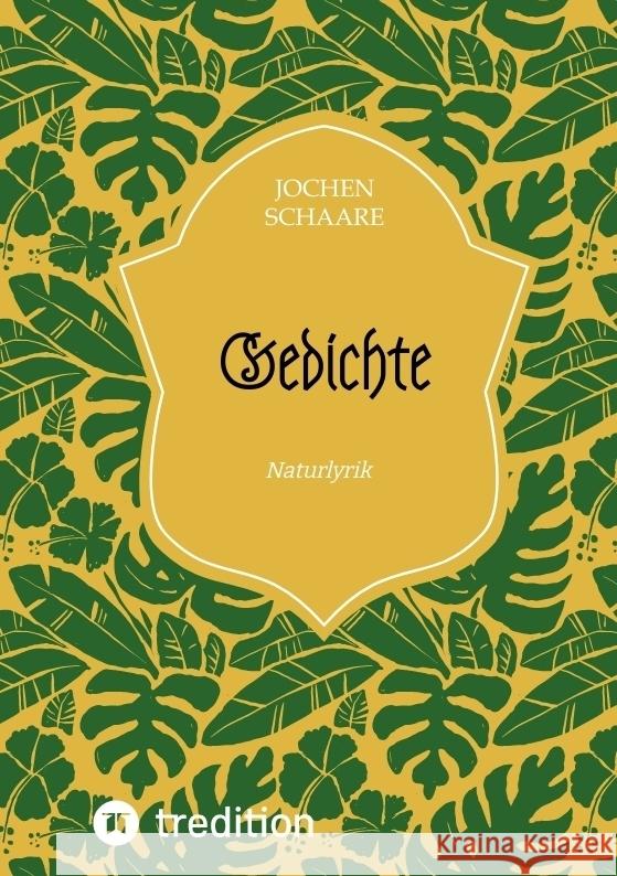 Gedichte Schaare, Jochen 9783384352842 tredition - książka