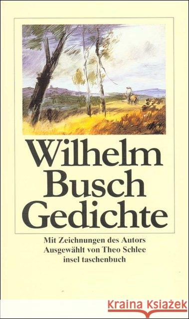 Gedichte Busch, Wilhelm Schlee, Theo  9783458342311 Insel, Frankfurt - książka