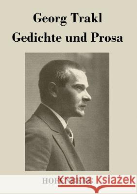 Gedichte und Prosa Georg Trakl   9783843035972 Hofenberg - książka