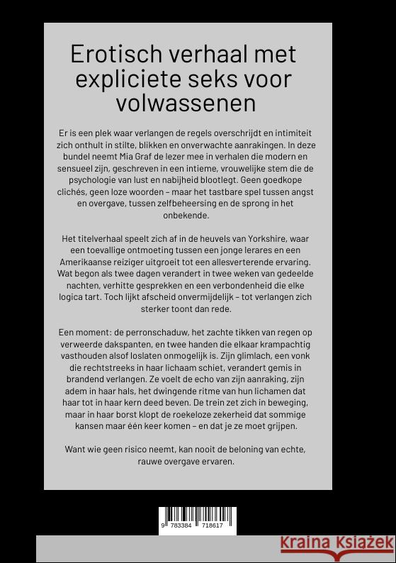 Geen risico, geen beloning Graf, Mia 9783384718617 Mia Graf - książka