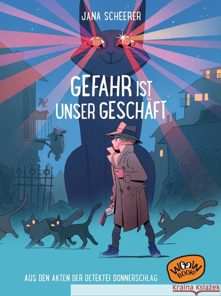 Gefahr ist unser Geschäft Scheerer, Jana 9783961771202 Woow Books - książka