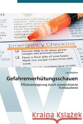 Gefahrenverhütungsschauen Walther Lars 9783639721676 AV Akademikerverlag - książka