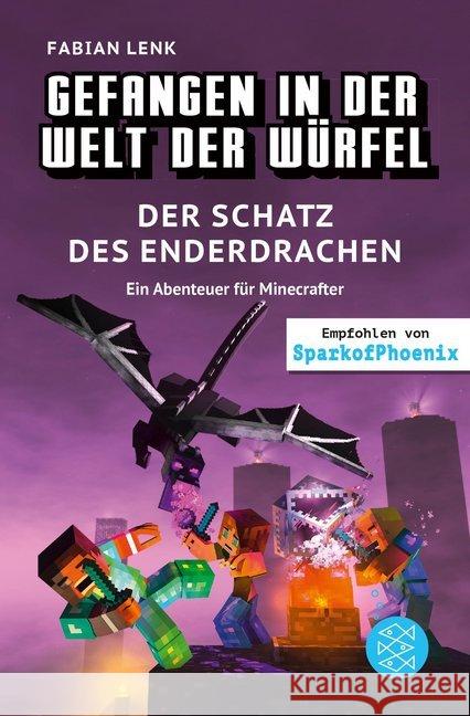 Gefangen in der Welt der Würfel. Der Schatz des Enderdrachen : Ein Abenteuer für Minecrafter Lenk, Fabian 9783733505615 FISCHER Kinder- und Jugendtaschenbuch - książka