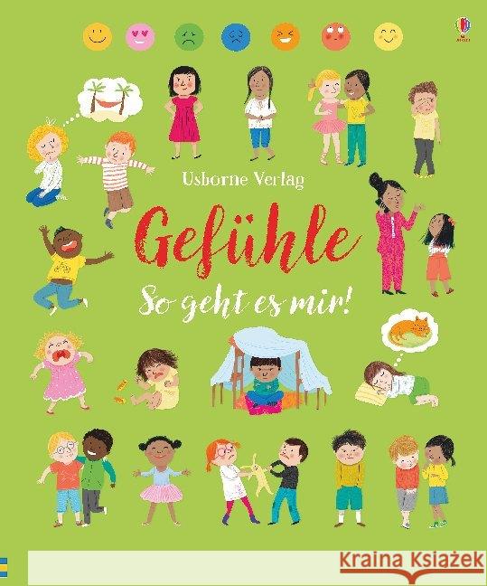 Gefühle - So geht es mir! Brooks, Felicity; Allen, Frankie 9781789411386 Usborne Verlag - książka