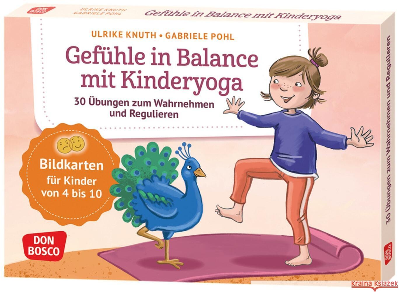 Gefühle in Balance mit Kinderyoga Knuth, Ulrike 4260694923726 Don Bosco Medien - książka