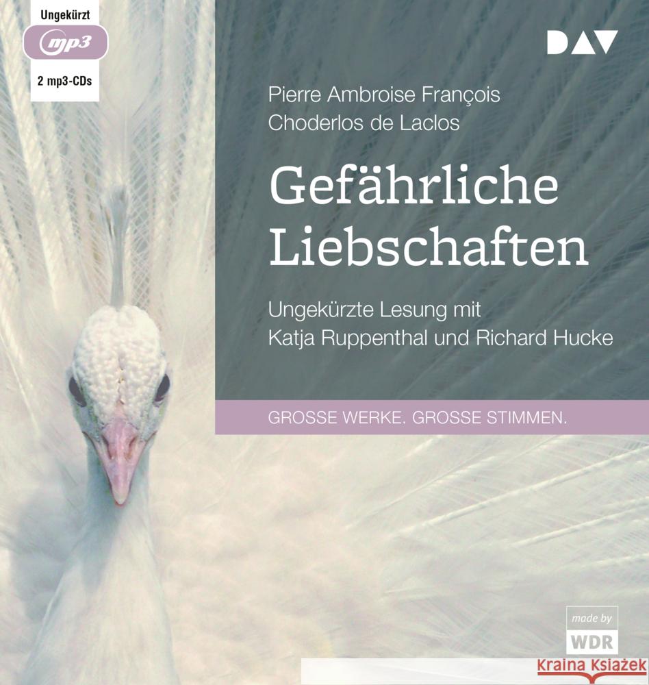 Gefährliche Liebschaften, 2 Audio-CD, 2 MP3 Choderlos de Laclos, Pierre Ambroise François 9783742434937 Der Audio Verlag, DAV - książka