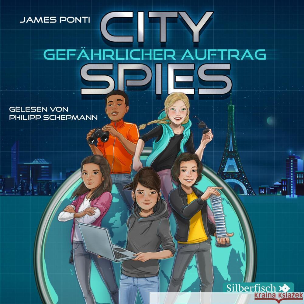 Gefährlicher Auftrag, 4 Audio-CD : 4 CDs, Lesung. CD Standard Audio Format. Gekürzte Ausgabe Ponti, James 9783745602418 Silberfisch - książka