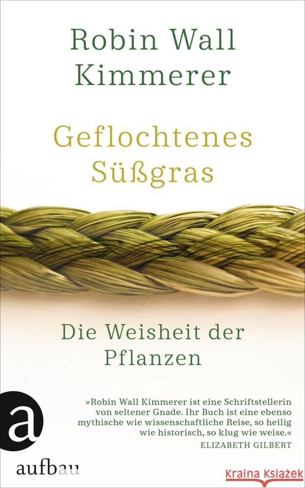 Geflochtenes Süßgras Kimmerer, Robin Wall 9783351038731 Aufbau-Verlag - książka