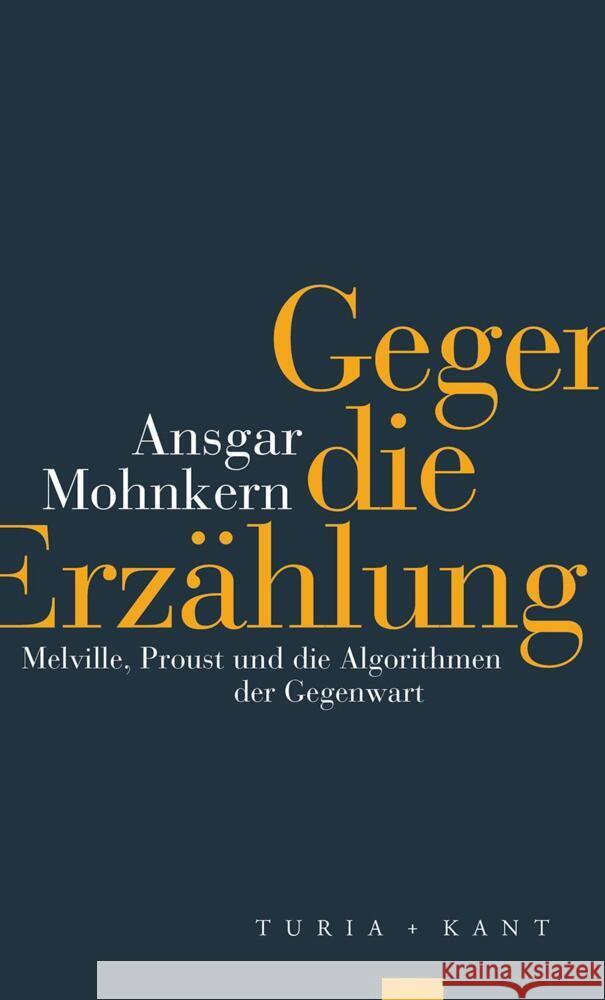 Gegen die Erzählung Mohnkern, Ansgar 9783985140374 Turia & Kant - książka