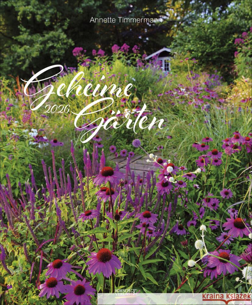Geheime Gärten 2026  9783731886372 Korsch - książka
