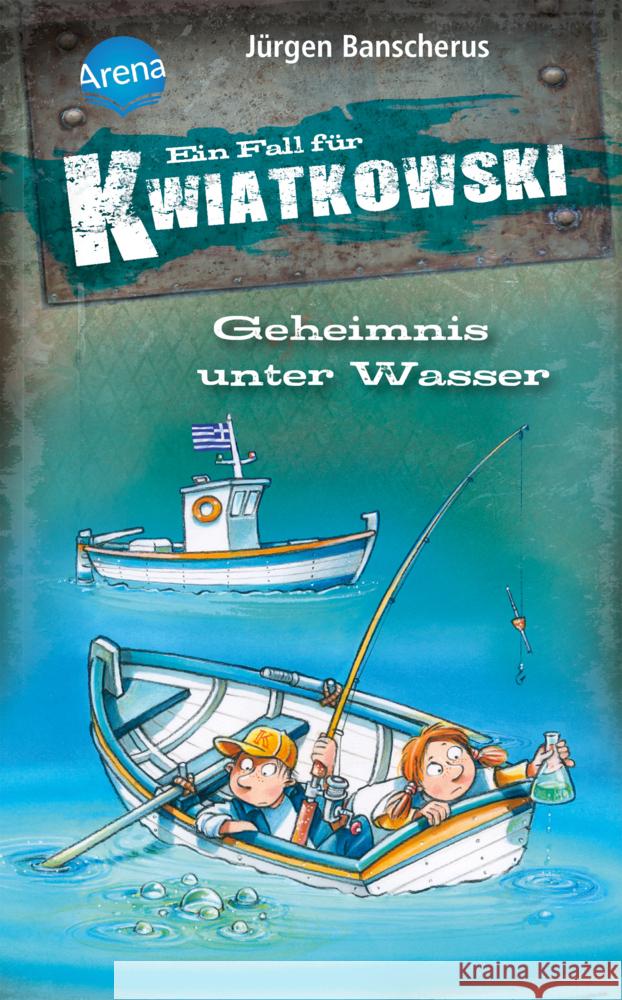 Geheimnis unter Wasser Banscherus, Jürgen 9783401718378 Arena - książka