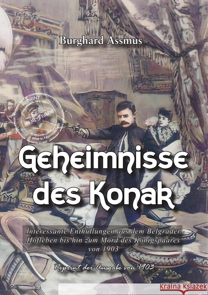 Geheimnisse des Konak Assmus, Burghard 9783989791282 Oldtimertools-Verlag - książka