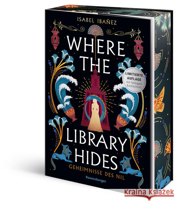 Geheimnisse des Nil, Band 2 - Where the Library Hides Ibañez, Isabel 9783473586844 Ravensburger Verlag - książka