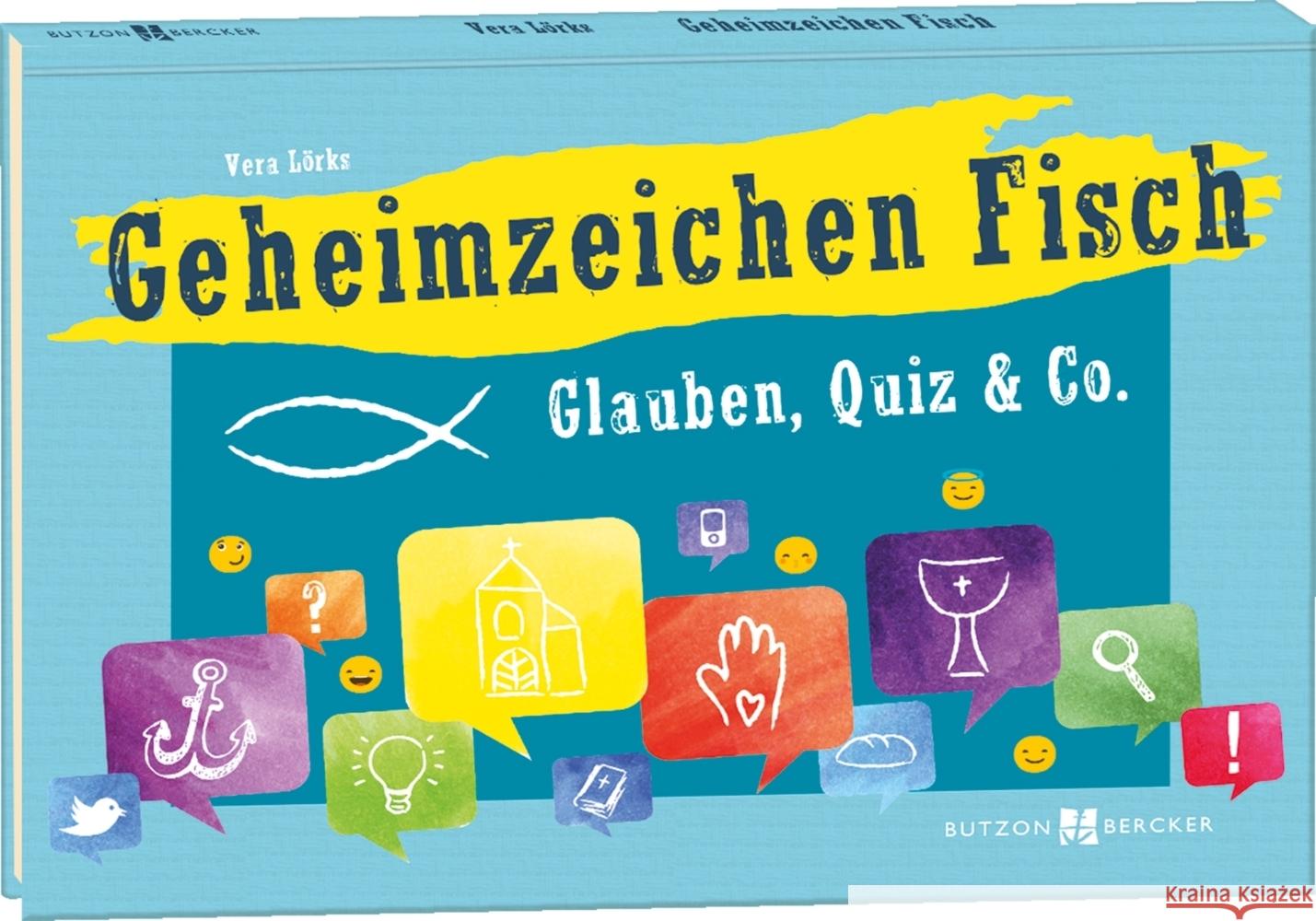 Geheimzeichen Fisch Lörks, Vera 9783766629081 Butzon & Bercker - książka