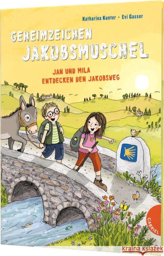 Geheimzeichen Jakobsmuschel Kunter, Katharina 9783522305587 Gabriel in der Thienemann-Esslinger Verlag Gm - książka