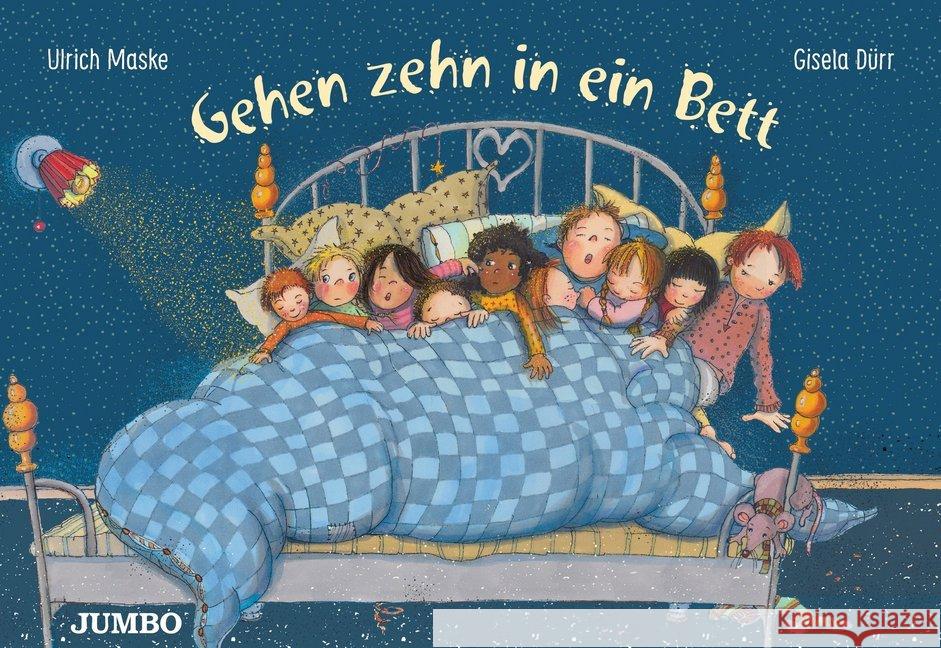 Gehen zehn in ein Bett Dürr, Gisela; Maske, Ulrich 9783833738869 Jumbo Neue Medien - książka