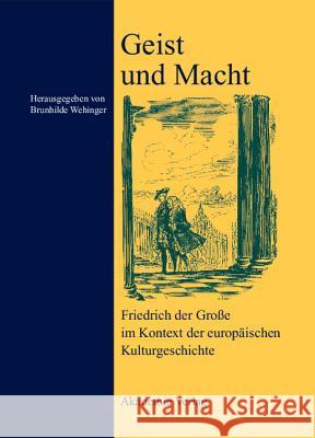 Geist und Macht Brunhilde Wehinger 9783050040691 Walter de Gruyter - książka