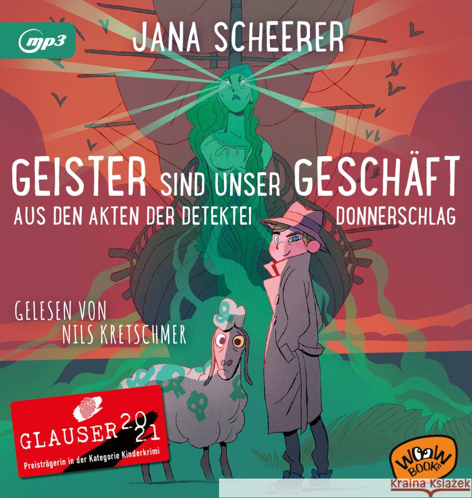 Geister sind unser Geschäft, 1 Audio-CD, MP3 Scheerer, Jana 9783961770885 Woow Books - książka