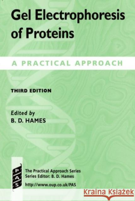 Gel Electrophoresis of Proteins: A Practical Approach Hames, B. D. 9780199636402 Oxford University Press - książka