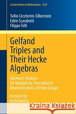 Gelfand Triples and Their Hecke Algebras: Harmonic Analysis for Multiplicity-Free Induced Representations of Finite Groups Ceccherini-Silberstein, Tullio 9783030516062 Springer - książka