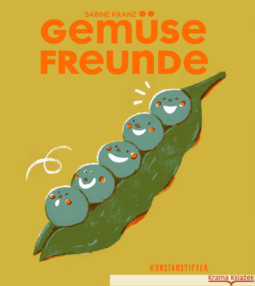 Gemüsefreunde Kranz, Sabine 9783948743383 Kunstanstifter Verlag - książka