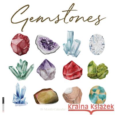 Gemstones 2026 12 X 12 Wall Calendar Willow Creek Press 9781549255281 Willow Creek Press Calendars - książka