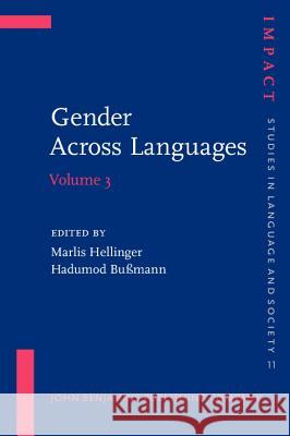 Gender Across Languages Marlis Hellinger 9789027218452 BERTRAMS - książka