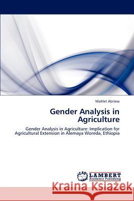 Gender Analysis in Agriculture  9783659301933 LAP Lambert Academic Publishing - książka