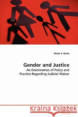 Gender and Justice Alison S. Burke 9783639139983 VDM Verlag - książka