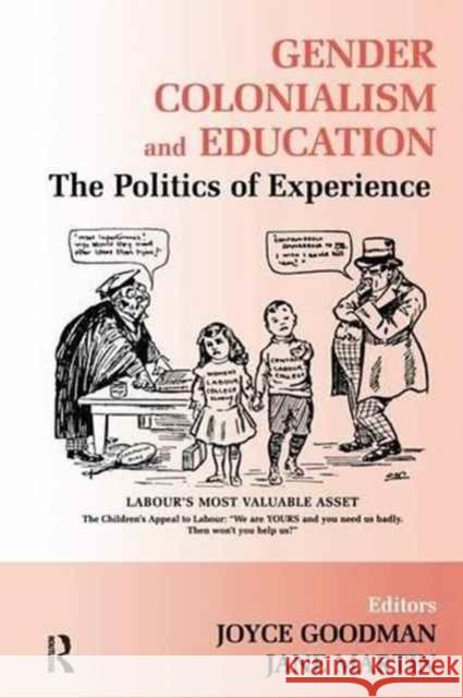 Gender, Colonialism and Education: An International Perspective Joyce Goodman Jane Martin 9781138158368 Routledge - książka