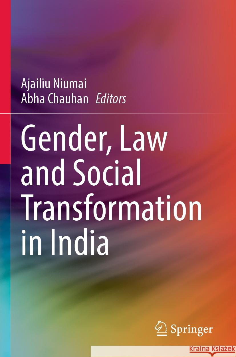 Gender, Law and Social Transformation in India  9789811980220 Springer Nature Singapore - książka