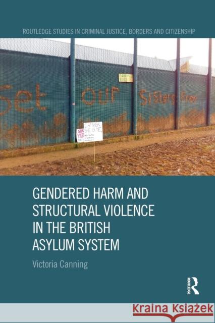 Gendered Harm and Structural Violence in the British Asylum System Victoria Canning 9780367199050 Routledge - książka