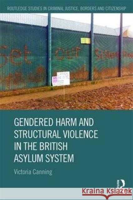 Gendered Harm and Structural Violence in the British Asylum System Victoria Canning   9781138854659 Taylor and Francis - książka