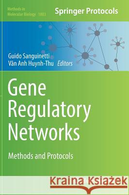 Gene Regulatory Networks: Methods and Protocols Sanguinetti, Guido 9781493988815 Humana Press - książka