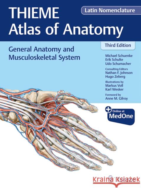 General Anatomy and Musculoskeletal System (THIEME Atlas of Anatomy), Latin Nomenclature Nathan Johnson 9781684200849 Thieme Medical Publishers Inc - książka