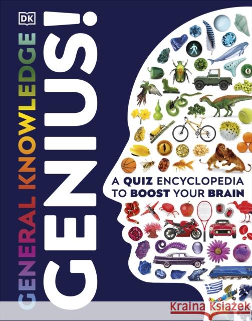 General Knowledge Genius!: A Quiz Encyclopedia to Boost Your Brain Chrisp Peter Gifford Clive Harvey Derek 9780241336243 DK Children - książka