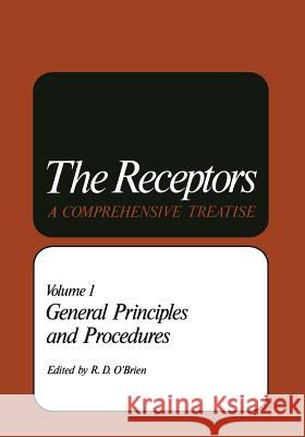 General Principles and Procedures R. D. O'Brien 9781468409819 Springer - książka