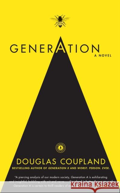 Generation A Douglas Coupland 9781439157022 Scribner Book Company - książka