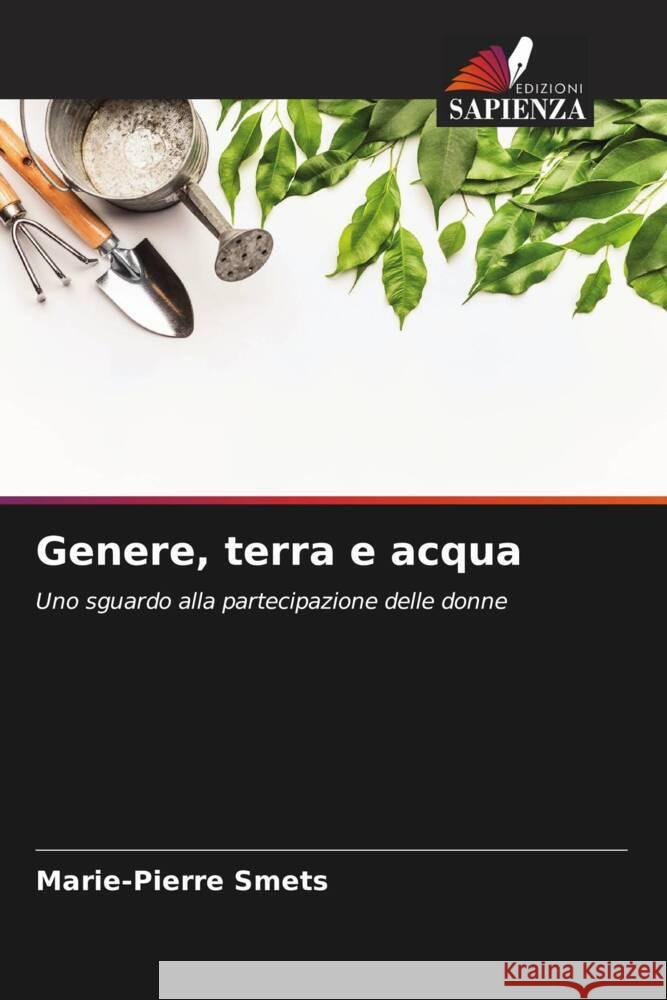 Genere, terra e acqua Marie-Pierre Smets 9786206645627 Edizioni Sapienza - książka