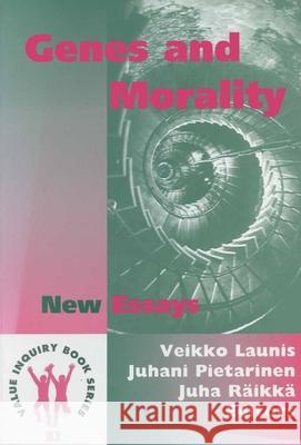 Genes and Morality: New Essays  9789042006966 Editions Rodopi B.V. - książka