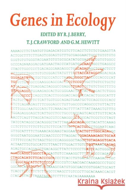 Genes in Ecology: 33rd Symposium of the British Ecological Society Berry, R. J. 9780521549363 Cambridge University Press - książka