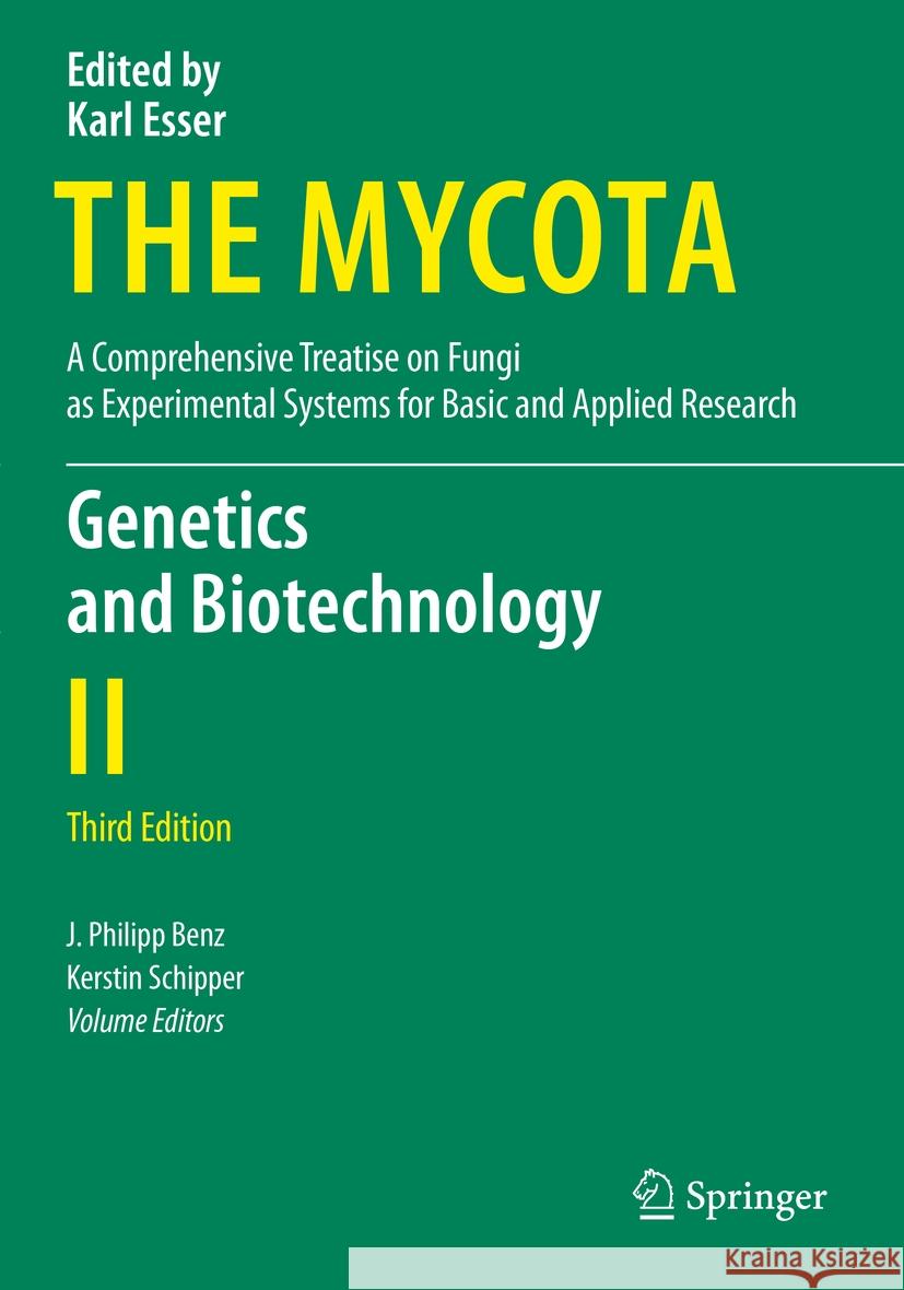 Genetics and Biotechnology J. Philipp Benz Kerstin Schipper 9783030499266 Springer - książka