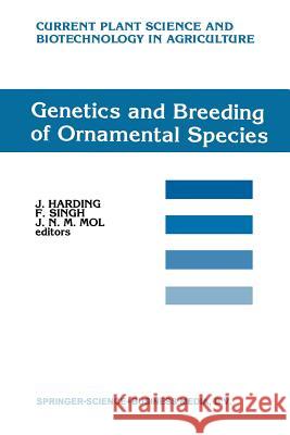 Genetics and Breeding of Ornamental Species J. Harding F. Singh J. N. Mol 9780792313649 Not Avail - książka