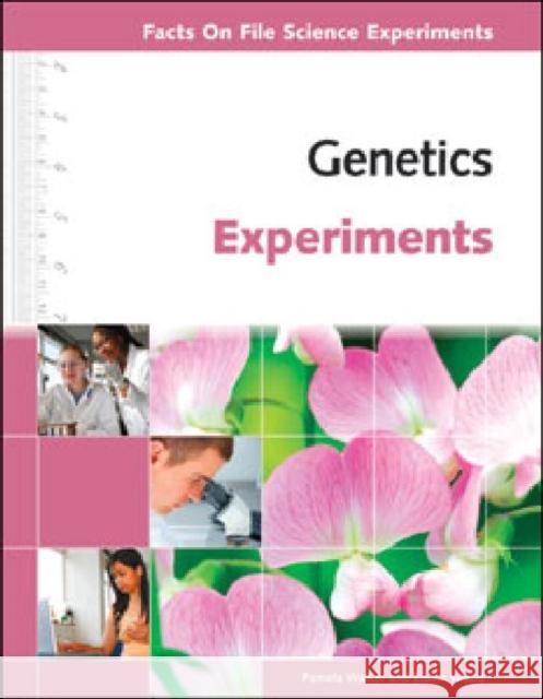 Genetics Experiments Pamela Walker and Elaine Wood 9780816081738 Facts on File - książka
