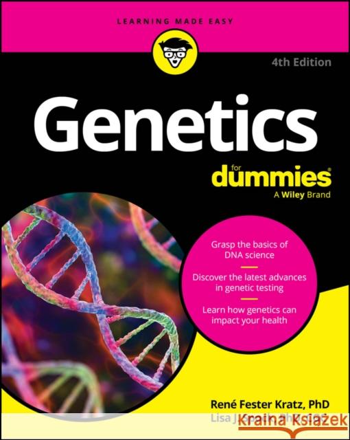 Genetics For Dummies Lisa Spock 9781394210190 John Wiley & Sons Inc - książka