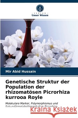 Genetische Struktur der Population der rhizomatösen Picrorhiza kurrooa Royle Mir Abid Hussain 9786202898157 Verlag Unser Wissen - książka