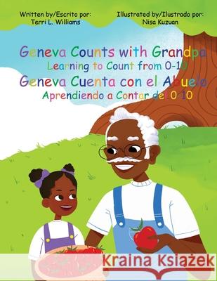 Geneva Counts with Grandpa/ Geneva Cuenta con el Abuelo Terri Lynn Williams 9781734154429 Terri L. Williams - książka