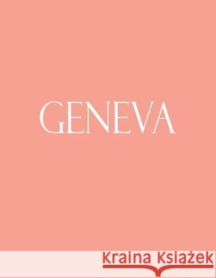 Geneva: Decorative Book to Stack Together on Coffee Tables, Bookshelves and Interior Design - Add Bookish Charm Decor to Your Decor, Bookish Charm 9781695757592 Independently Published - książka